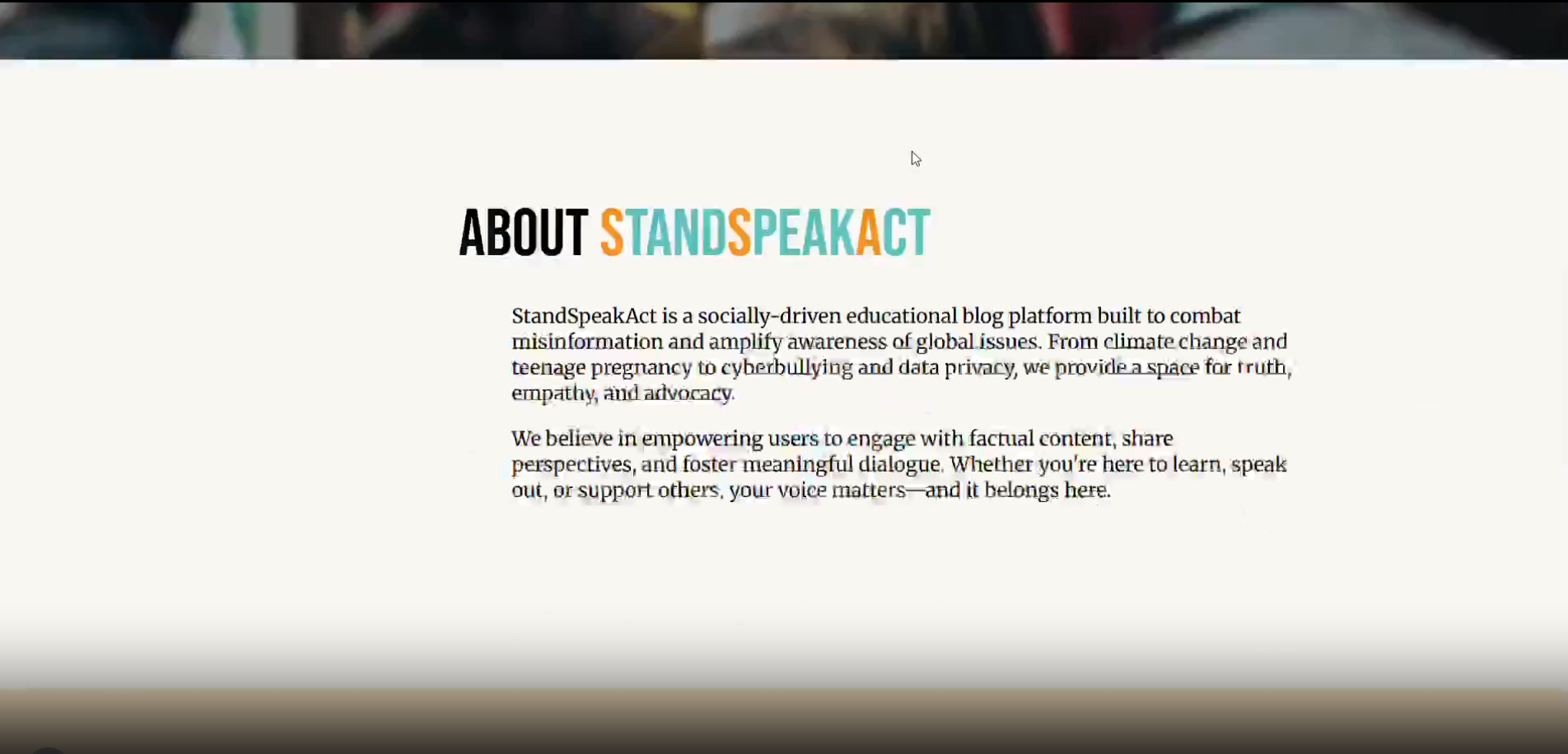 Community Interaction